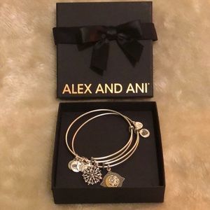 Alex and Ani Bracelet Set of 2